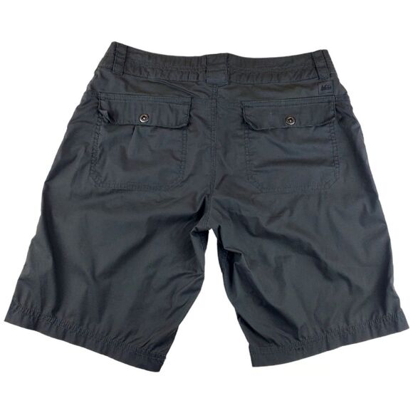 REI Hunter Green Outdoor Activewear Bermuda Shorts in Size 6 - Picture 2 of 7
